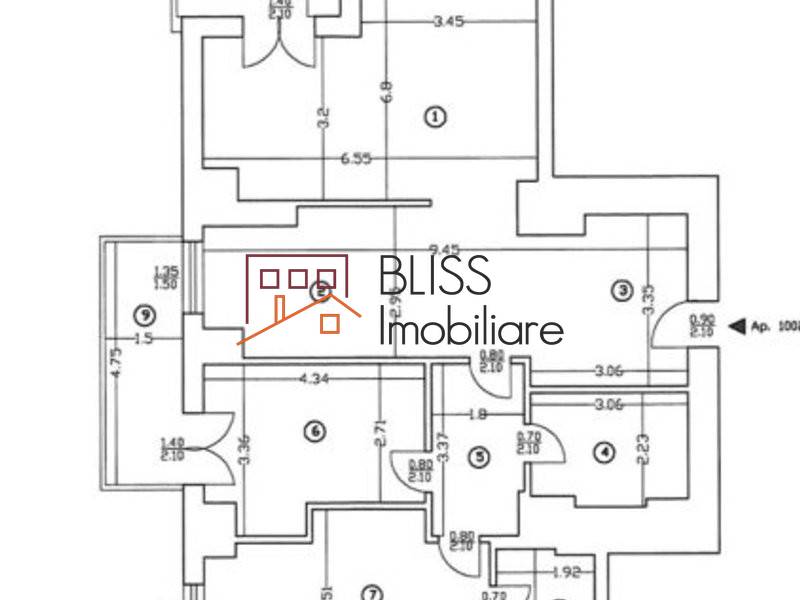 Apartment for Rent Aviatiei | Promenada mall | Metro Pipera, Bucharest - 2 Bedroom - ID:120047 | Bliss Imobiliare / Photo 15 - BLISS Imobiliare