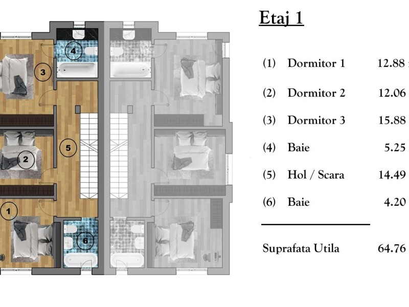 Casa Autumn Briza4Seasons Otopeni | BLISS Imobiliare | Bliss Imobiliare / Photo 21 - BLISS Imobiliare