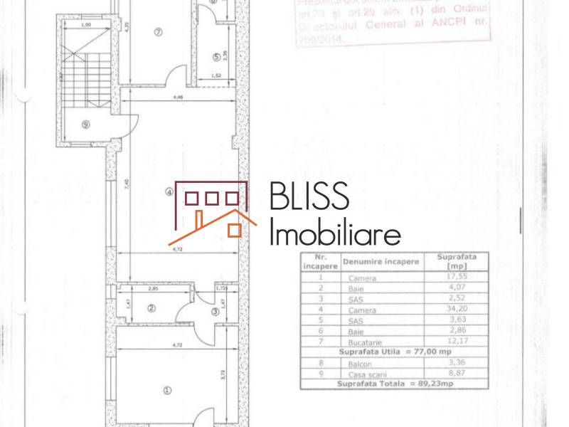 Apartament 3 Camere Dorobanti – 77 Mp, Etaj 4 | Bliss Imobiliare / Photo 16 - BLISS Imobiliare