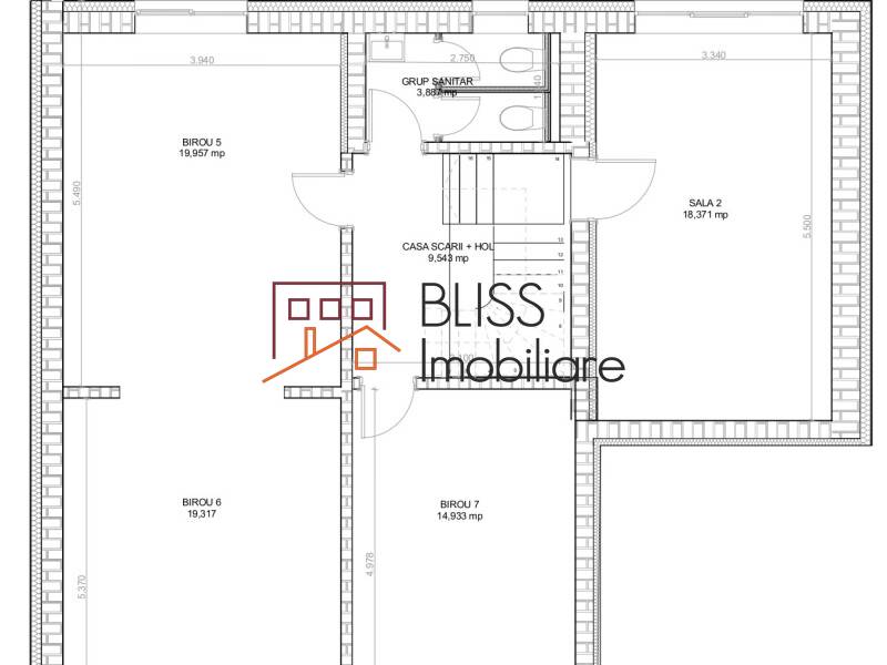 Cladire Birouri 10 Camere Spatii Flexibile Aer Conditionat | Bliss Imobiliare / Photo 3 - BLISS Imobiliare