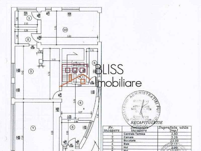 Vila de Vanzare Baneasa | Sisesti | Jandarmerie | Straulesti | Sector 1 - 6 Camere - ID:44863 | Bliss Imobiliare / Photo 9 - BLISS Imobiliare