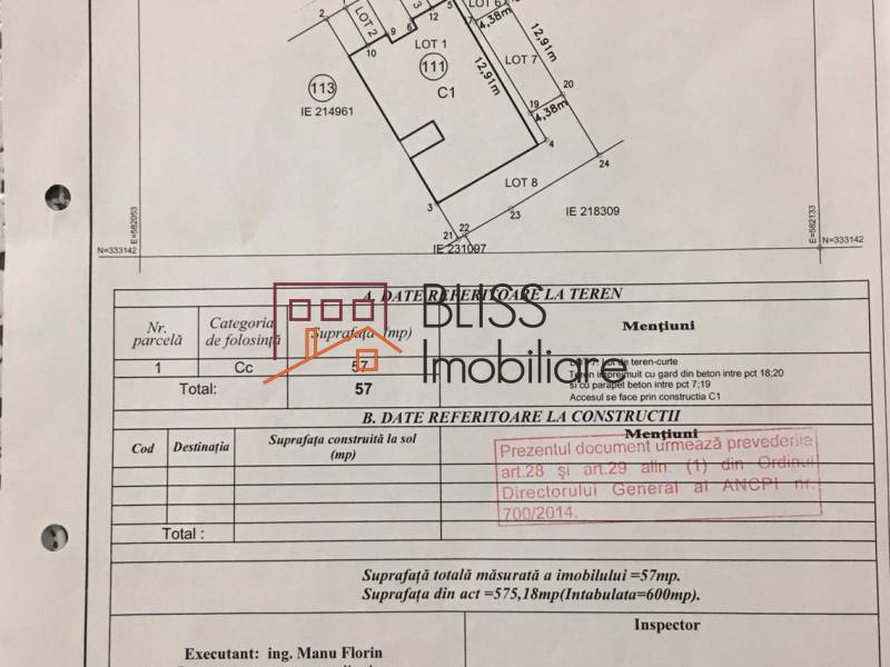 Apartament de Vanzare Bucurestii Noi - Damaroaia - Chitila - 2 Camere - ID:73533 | Bliss Imobiliare / Photo 12 - BLISS Imobiliare