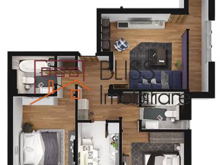 2 Bedroom Apartment With Parking Lot, Bucharest | Bliss Imobiliare / Photo 12 - BLISS Imobiliare