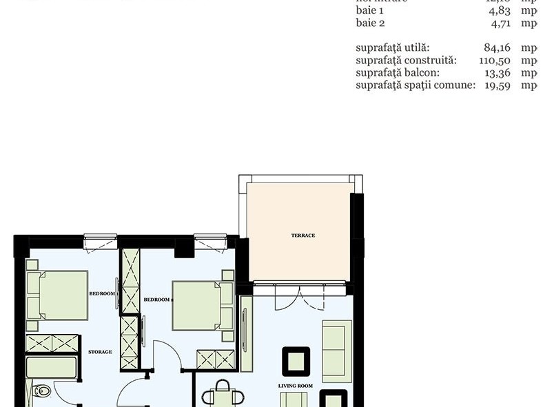 Apartament 3 Camere In Complexul Triana | Bliss Imobiliare / Photo 12 - BLISS Imobiliare